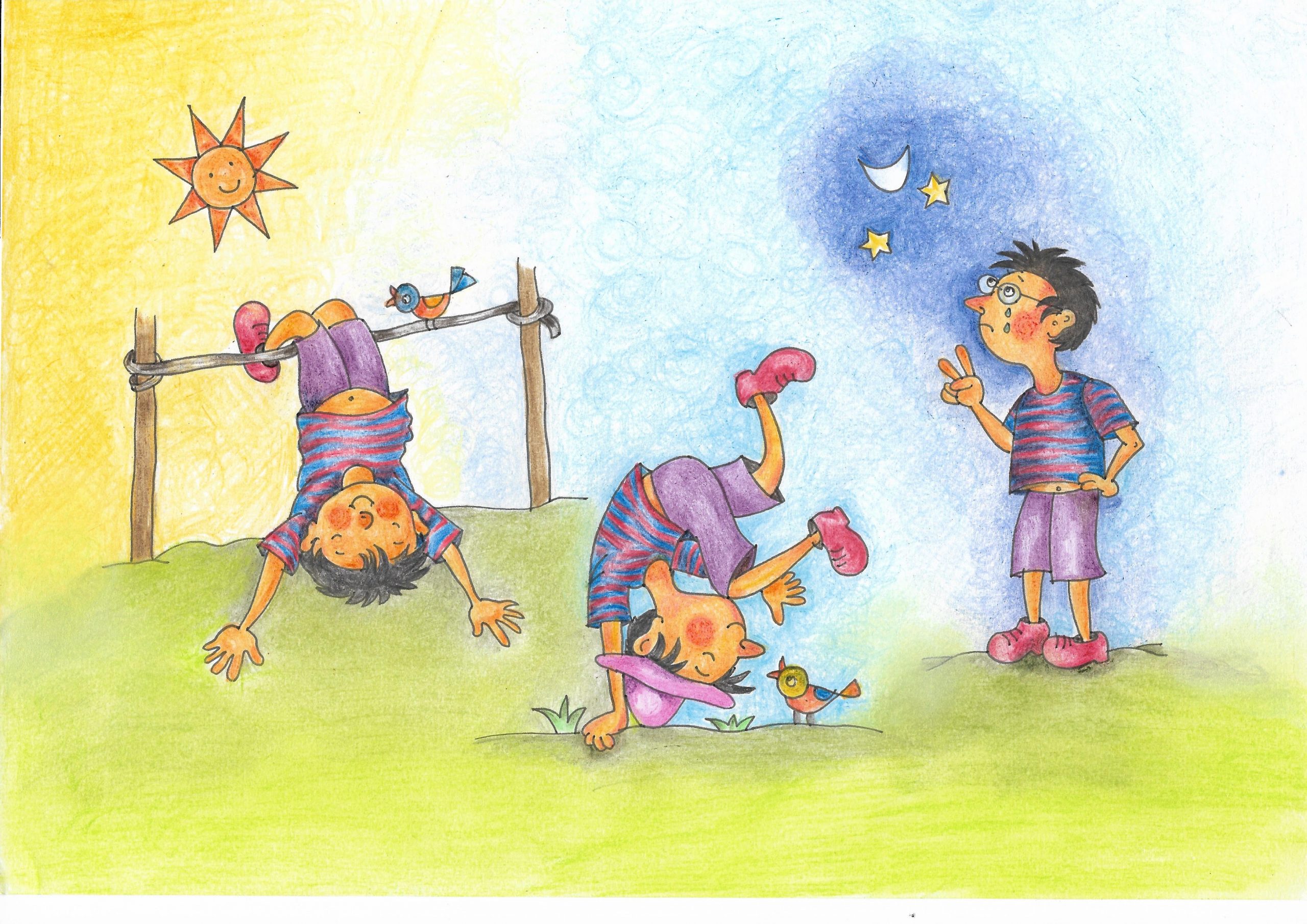 গুপ্তিপাড়ার গুপি Paramita Dasgupta illustration