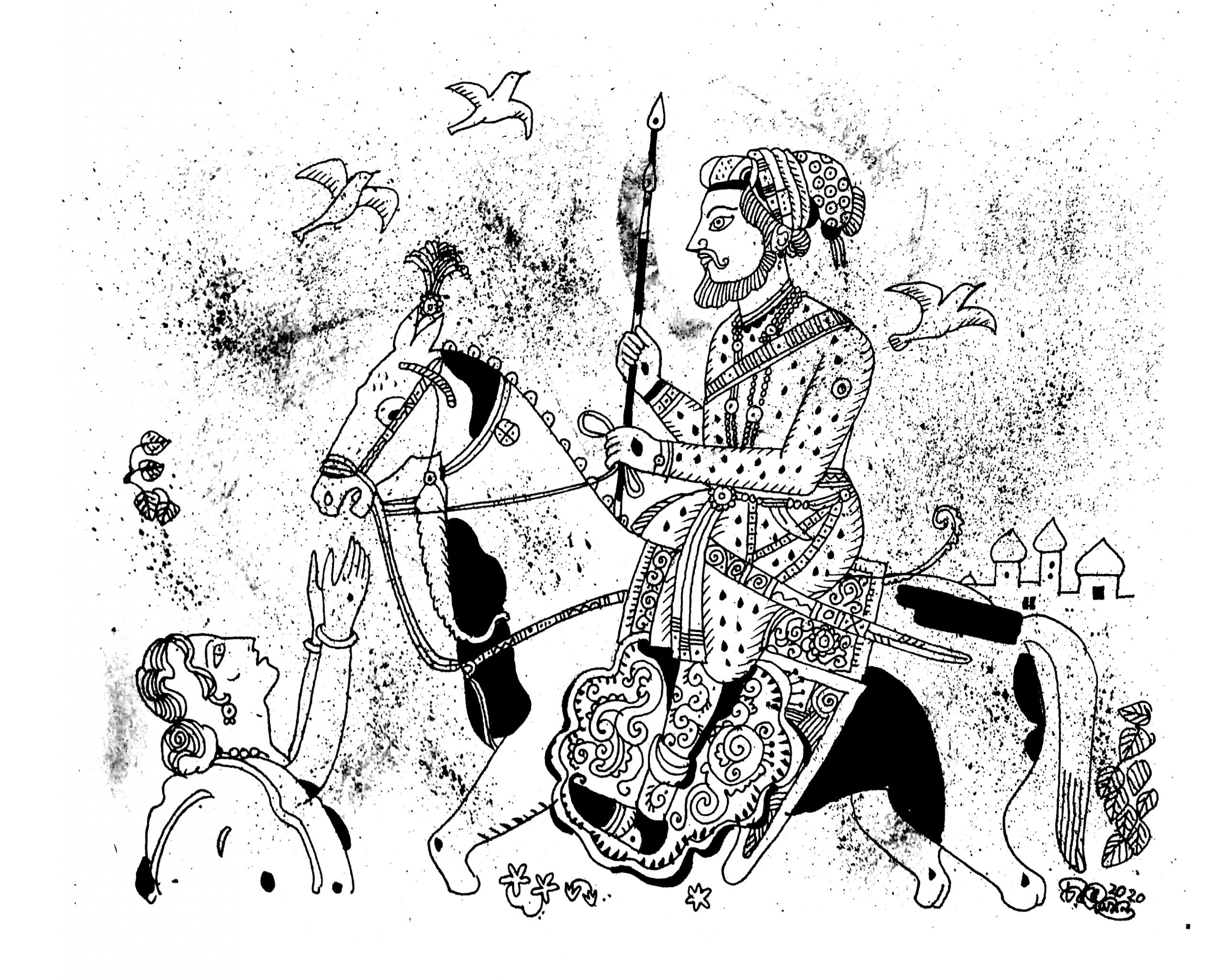 Babur in Samarkand