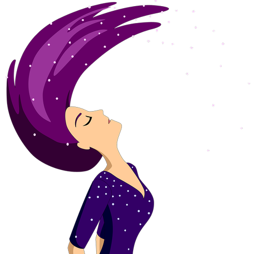 Needpix dot com dandruff woman