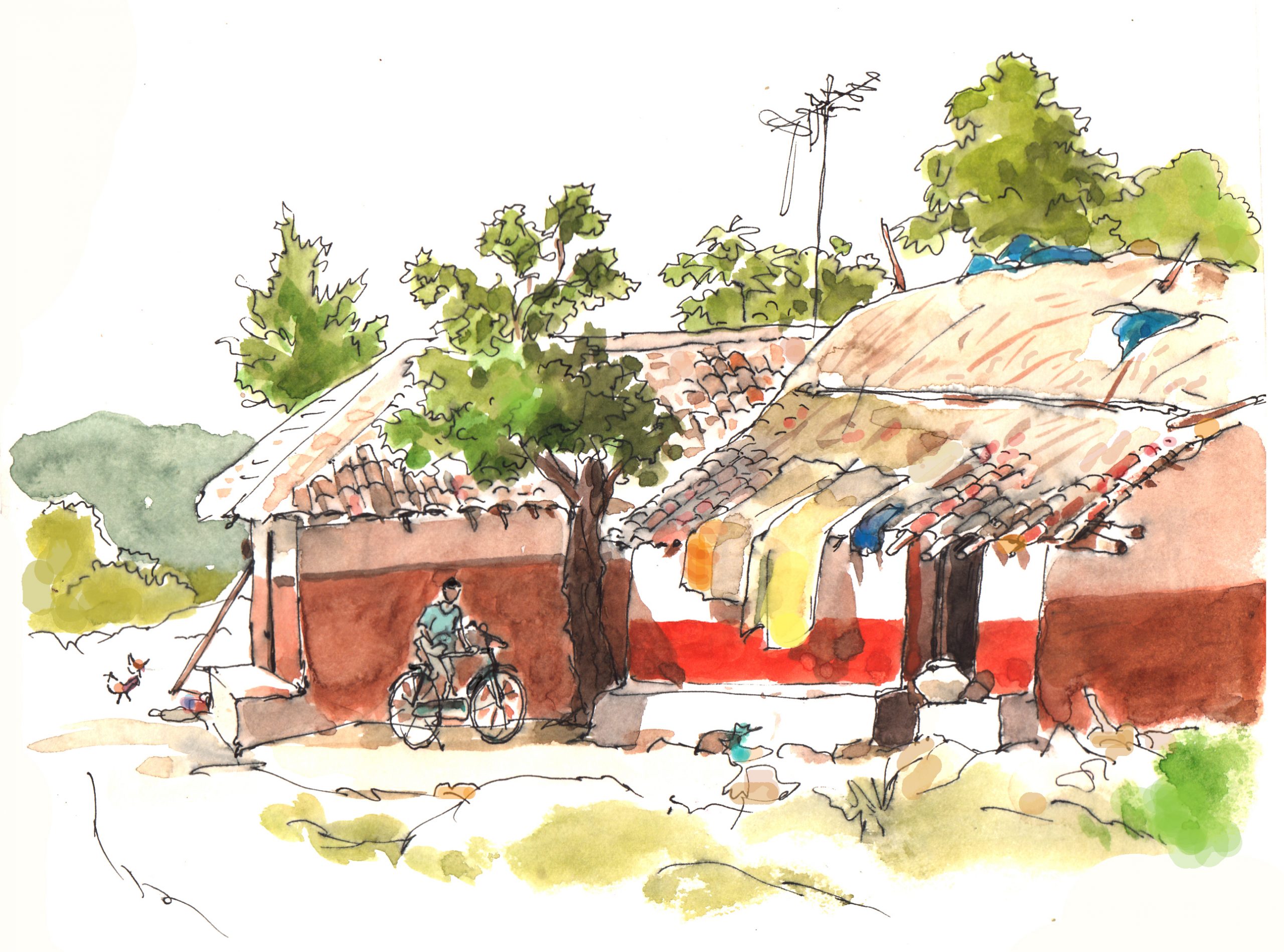 sketches by debasis deb