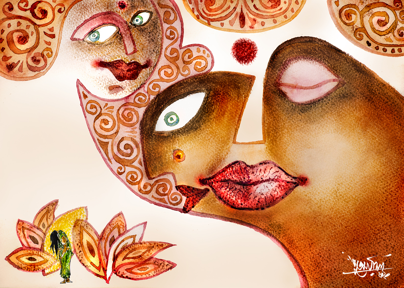 Illustration for cover story by Suvamoy Mitra