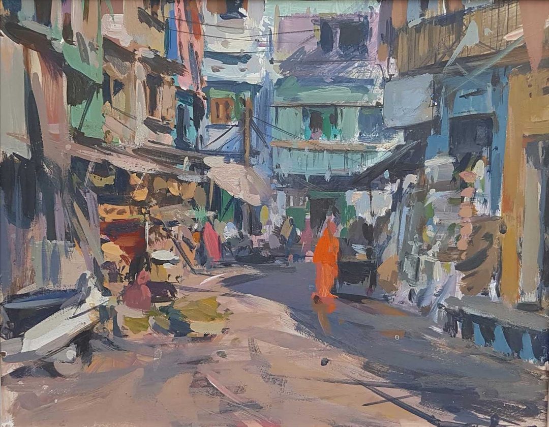 basket weavers market by Tom Hoar