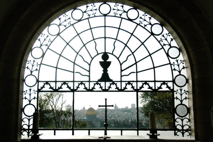 AL AQSA FROM SEPULCHRE