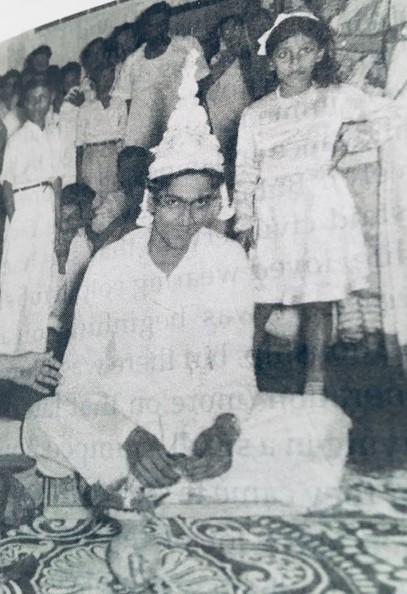 Marriage ceremony of Rathin Sengupta