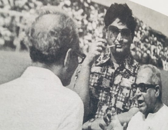 With Ex Minister Jatin Chakraborty