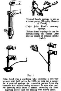 primitive intravenous therapy apparatus