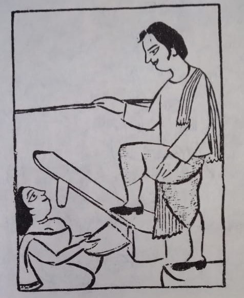 Kalighat Pat_Cartoon