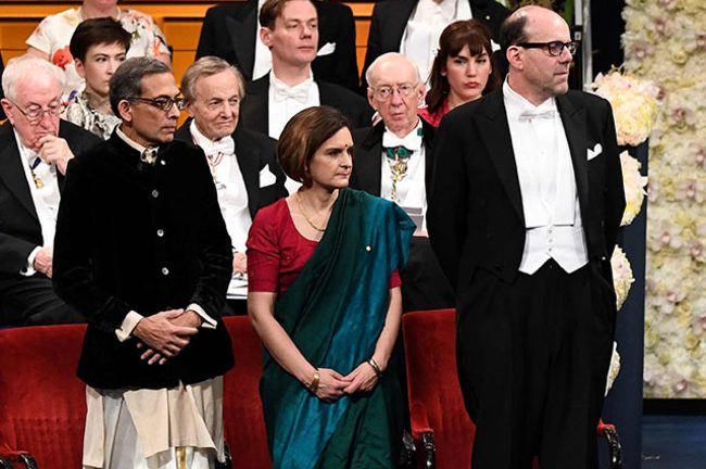 Esther Duflo and Abhijit Banerjee