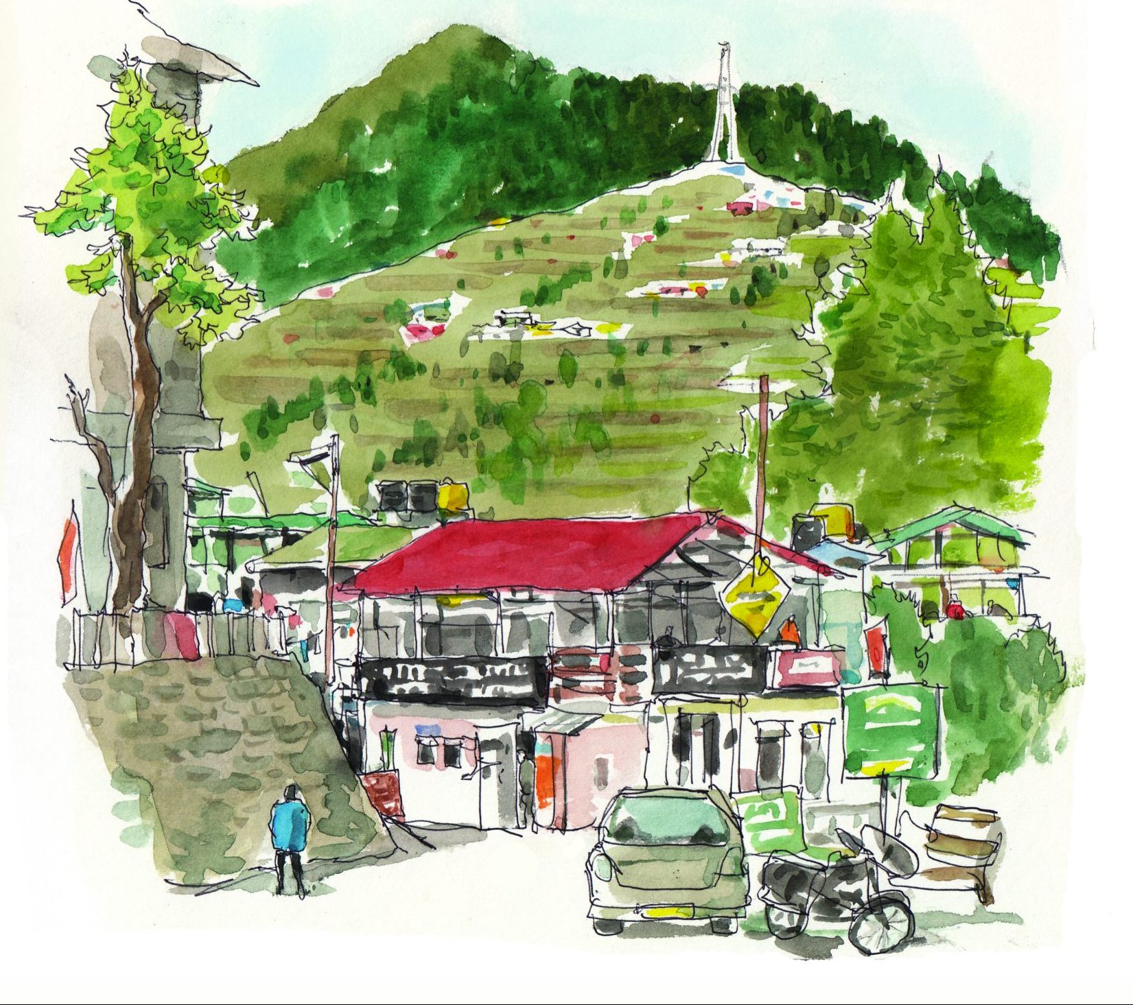 Sketches of Dhanaulti