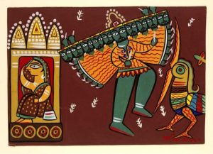 Jamini Roy art