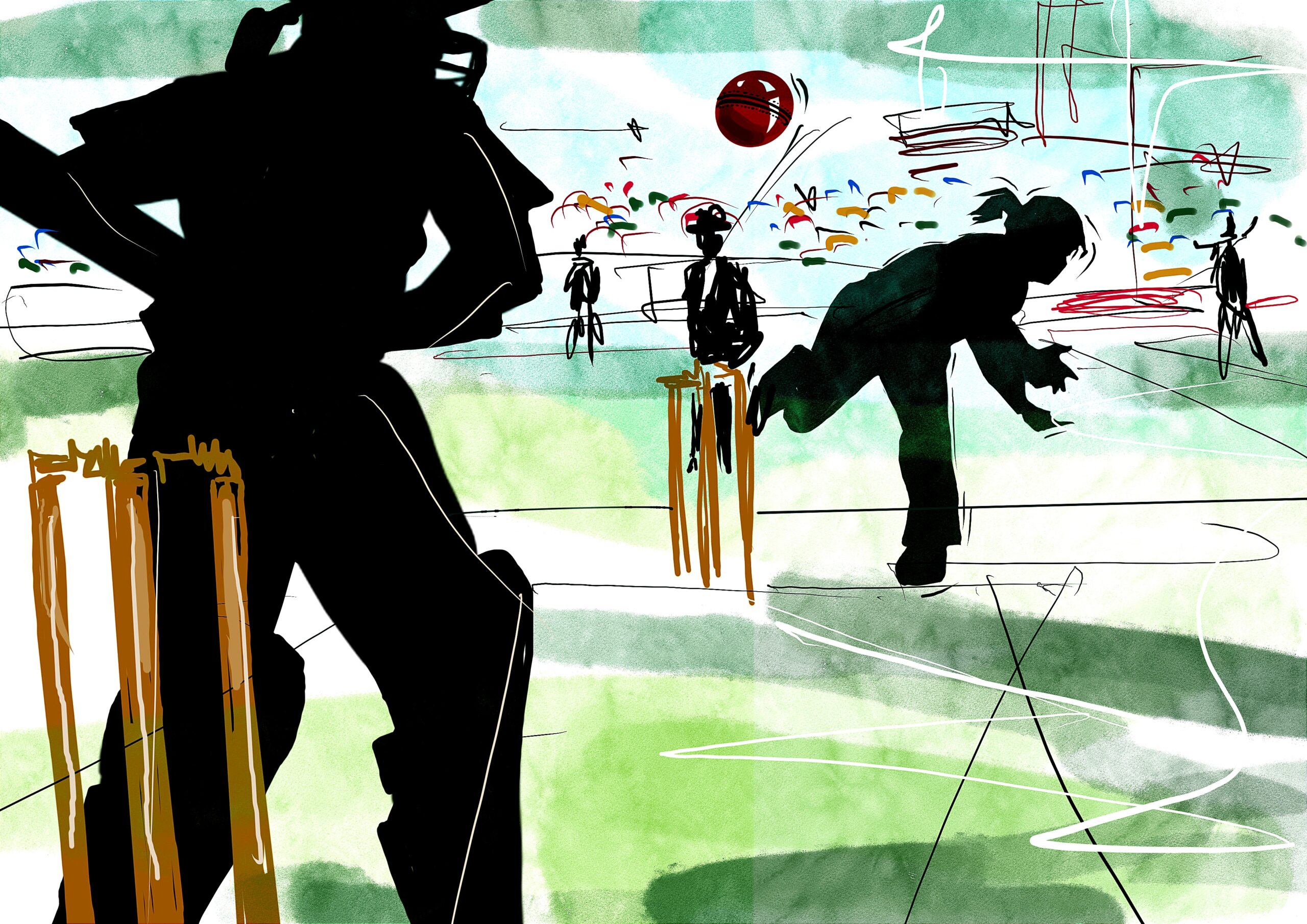 last over Manisha Mukherjee
