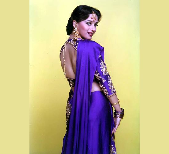 Madhuri Dixit and 1990s bollywod fashion