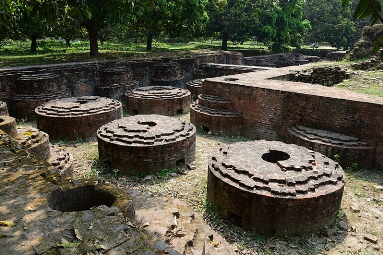 Ballal Bati excavation site Gaur ruin