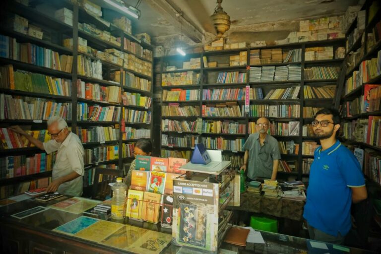 100 years old bookshop in Kolkata
