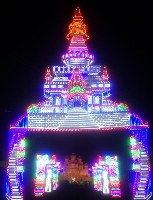 Biswakarma puja light