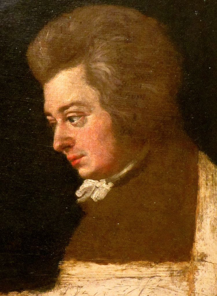 Mozart's Portrait', Mozart Geburtshaus Museum, Salzburg,