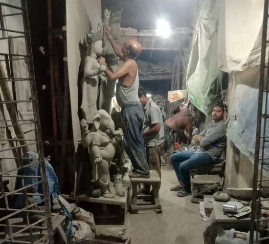 kumortuli idol maker