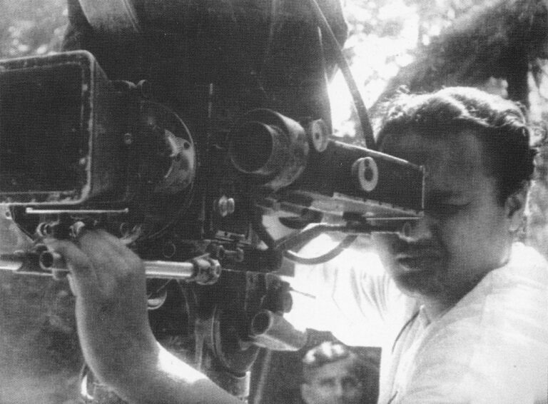 Subrata Mitra with camera