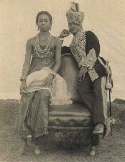 Manipur prince churachand and his wife