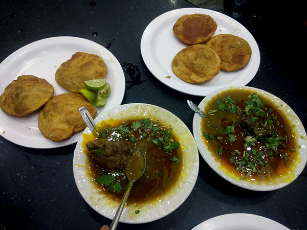 nihari - Dalpuri