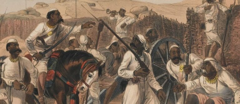 Ravage of Hossain shah army