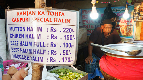Food stall at zakaria Street