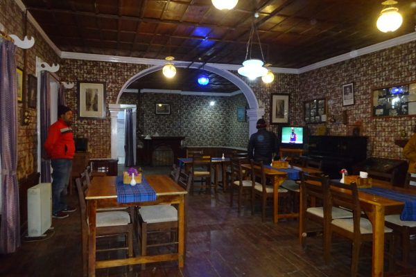 Dining Hall at Holm Farm Heritage resort, Ranikhet